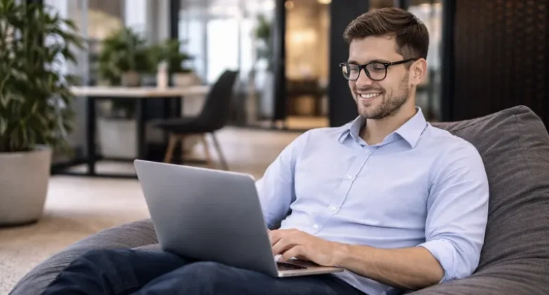 guy_comfortably_working